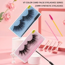 Lezyan 25mm False Eyelashes, Waterproof Mink Hair, Cross, Thick and Exaggerated Eyelashes,Long Chemical Fiber False Eyelashes
Lezyan 25mm False Eyelashes, Waterproof Mink Hair, Cross, Thick and Exaggerated Eyelashes,Long Chemical Fiber False Eyelashes