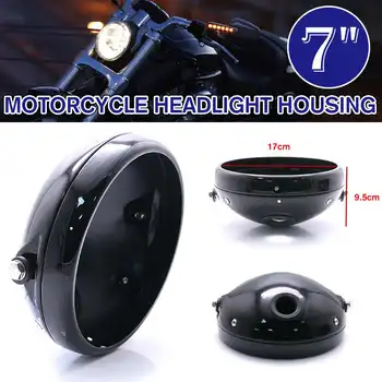 Motorcycle 7" LED Vintage Headlight Mounting Bucket 7 Inch Running Light Shell Housing Aluminum Cover for Cafe Racer
Motorcycle 7" LED Vintage Headlight Mounting Bucket 7 Inch Running Light Shell Housing Aluminum Cover for Cafe Racer