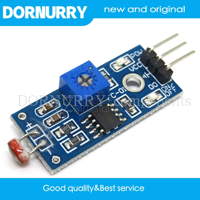 1PCS Photosensitive Sensor Module Light Detection Module for Arduino 3Pin DORNURRY
1PCS Photosensitive Sensor Module Light Detection Module for Arduino 3Pin DORNURRY
