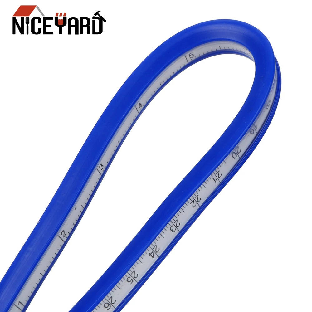 NICEYARD 30cm Double-sided Use Soft Ruler for Clothing Art Comics Painting Drafting Drawing Flexible Bendy Curve Ruler
NICEYARD 30cm Double-sided Use Soft Ruler for Clothing Art Comics Painting Drafting Drawing Flexible Bendy Curve Ruler