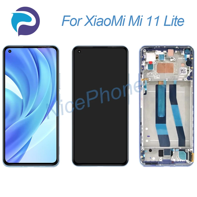 For XiaoMi 11 Lite LCD Screen + Touch Digitizer Display 2400*1080 M2101K9AG, M2101K9AI Mi 11 Lite LCD Screen display
For XiaoMi 11 Lite LCD Screen + Touch Digitizer Display 2400*1080 M2101K9AG, M2101K9AI Mi 11 Lite LCD Screen display