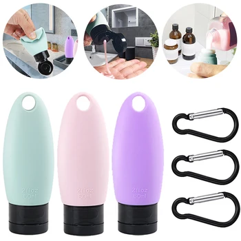 3Pcs/set Travel Bottles with Keychain Bag Leak Proof Containers Empty Squeeze Silicone Bottle Shampoo Conditioner Lotion Bottles
3Pcs/set Travel Bottles with Keychain Bag Leak Proof Containers Empty Squeeze Silicone Bottle Shampoo Conditioner Lotion Bottles