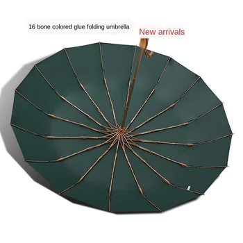 Ultra-Light 16-Bone Sunshade Vintage Female Umbrella Sun Protection Folding Sunny and Rainny Umbrella Wooden Handle Umbrella
Ultra-Light 16-Bone Sunshade Vintage Female Umbrella Sun Protection Folding Sunny and Rainny Umbrella Wooden Handle Umbrella