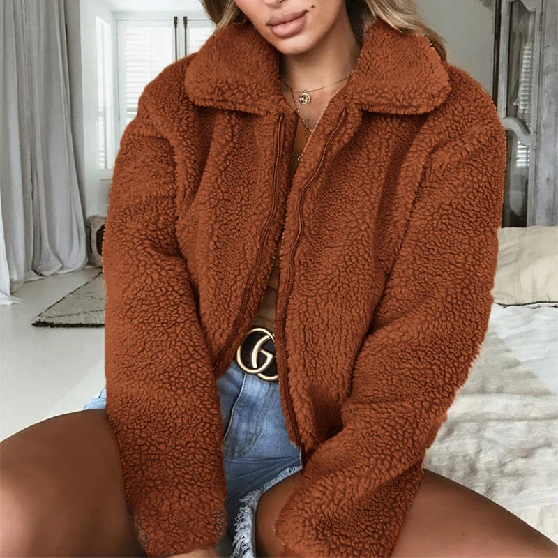 FREE SHIPPING Winter Teddy Coat Faux Fur Fluffy Plus Size Jacket FREE SHIPPING Winter Teddy Coat Faux Fur Fluffy Plus Size Jacket
