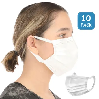 Disposable Widen Ear Strap Rope Masks For Adult 3-Layer Mask Dustproof 10/20/50PCS Health Care breathable Mask mascarillas
Disposable Widen Ear Strap Rope Masks For Adult 3-Layer Mask Dustproof 10/20/50PCS Health Care breathable Mask mascarillas