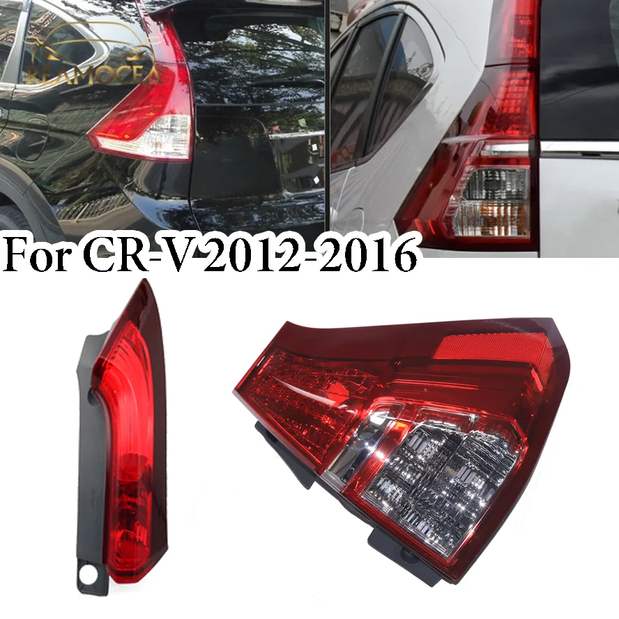 

Reamocea 1Pc Rear Tail Light Accessories Lamp Shell Cover No Bulb Brake Signal Warning Parts For Honda CRV CR-V 2012-2014 2016