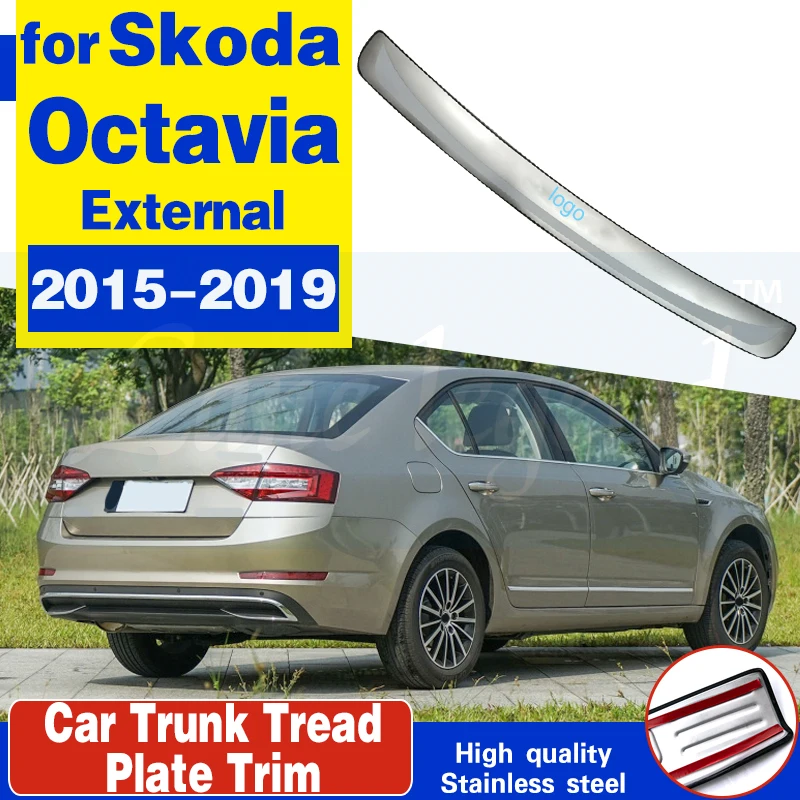 Стайлинг автомобиля для Skoda Octavia 2015-2019 A7 из нержавеющей стали защитный задний протектор багажника седан
Стайлинг автомобиля для Skoda Octavia 2015-2019 A7 из нержавеющей стали защитный задний протектор багажника седан