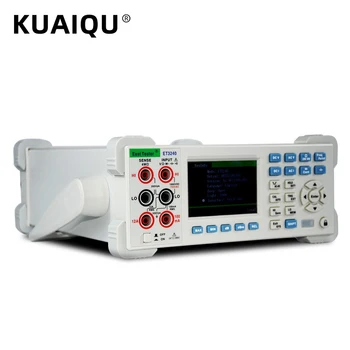 4½ Digits 24000 Counts Dual Digital Benchtop True-RMS Multimeter ET3240 With TFT Large Screen Desktop Multimeter Tester
4½ Digits 24000 Counts Dual Digital Benchtop True-RMS Multimeter ET3240 With TFT Large Screen Desktop Multimeter Tester
