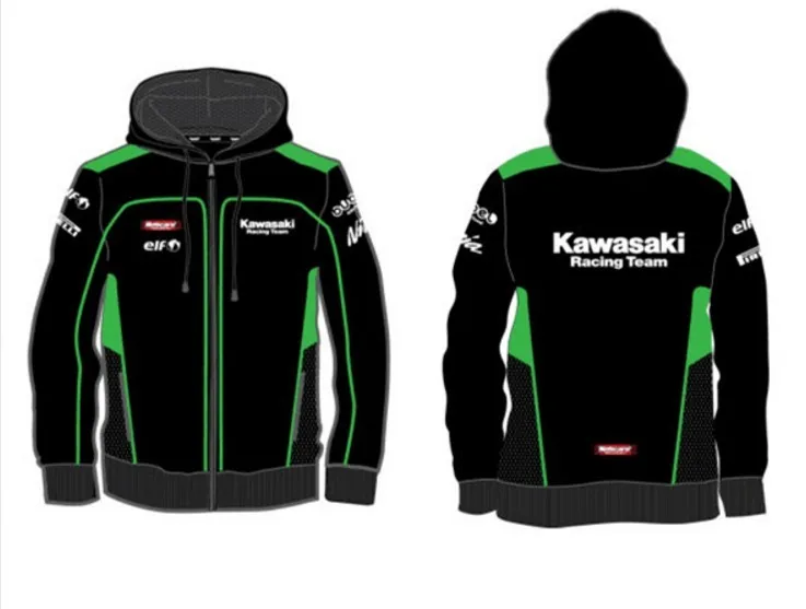 Kawasaki Motorcycle Clothes Embroidery Outdoor leisure sports hoodie locomotive riding coat racing suit
Kawasaki Motorcycle Clothes Embroidery Outdoor leisure sports hoodie locomotive riding coat racing suit
