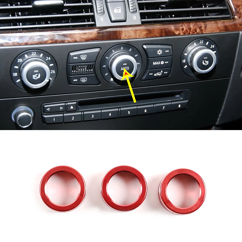 Air Conditioning Knob Metal Non-slip For BMW 5 Series E60 2004-2010 Air Conditioning Knob Ring Aluminum Alloy Car Accessories
Air Conditioning Knob Metal Non-slip For BMW 5 Series E60 2004-2010 Air Conditioning Knob Ring Aluminum Alloy Car Accessories