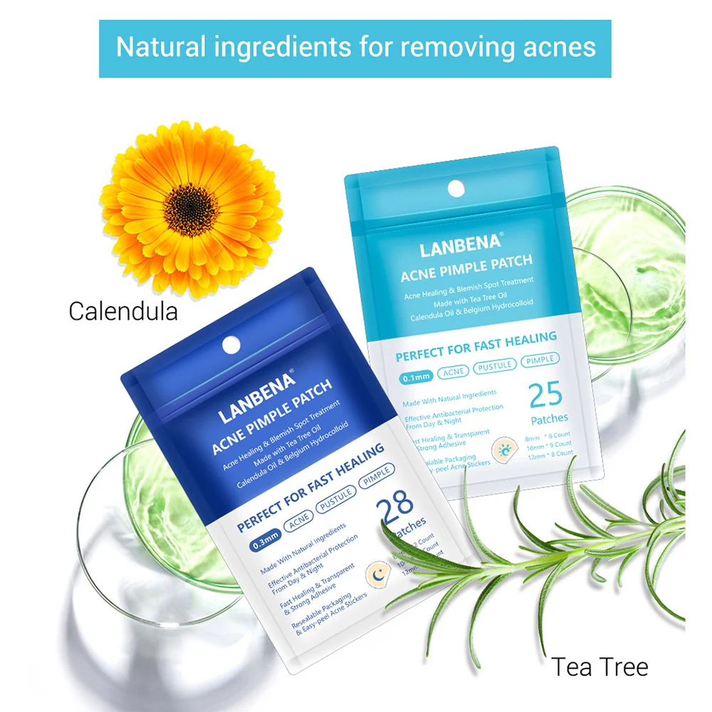 LANBENA Acne Pimple Patch Invisible Acne Removal Acne Stickers Blemish Treatment Face Skin C are Pimple Remover Tool 28 Patches
LANBENA Acne Pimple Patch Invisible Acne Removal Acne Stickers Blemish Treatment Face Skin C are Pimple Remover Tool 28 Patches