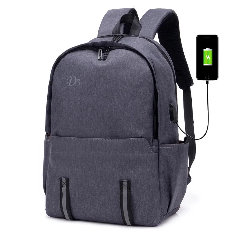 2019 Spring And Summer New Style Solid Color Sports Bag Men Fashion Dacron USB Smart Charging Backpack
2019 Spring And Summer New Style Solid Color Sports Bag Men Fashion Dacron USB Smart Charging Backpack