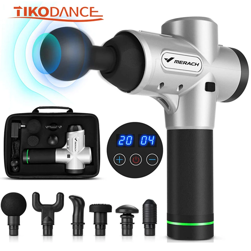 Percussive body Relief Muscle massage gun Merach cordless low noise portable muscle massage gun
Percussive body Relief Muscle massage gun Merach cordless low noise portable muscle massage gun