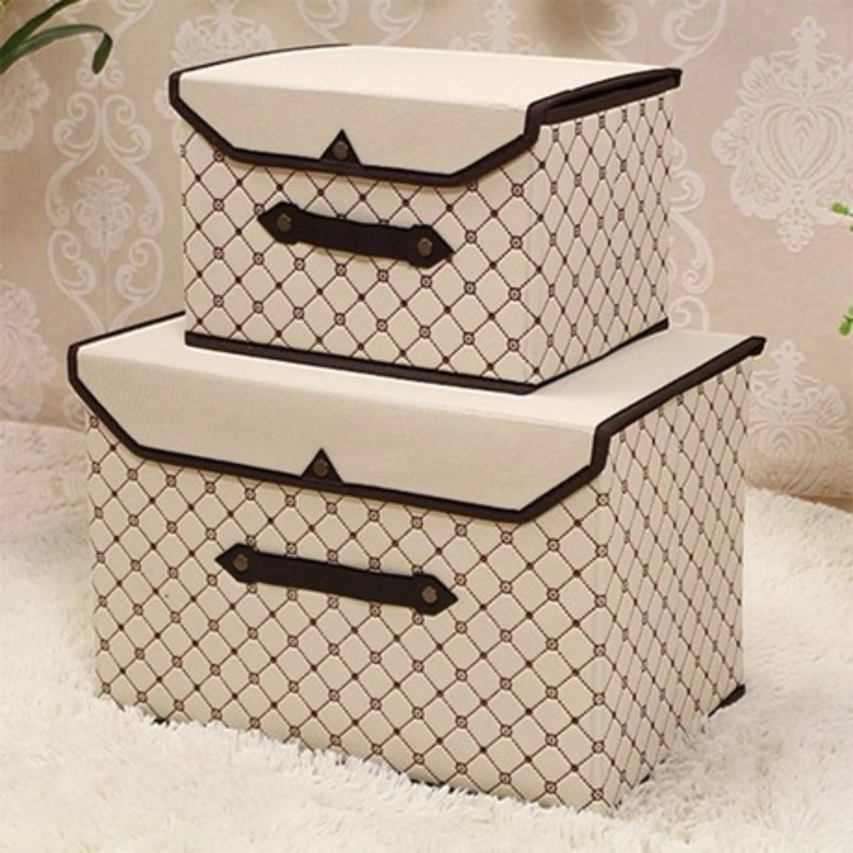 Cloth printing folding storage box thickened non-woven storage box with lid clothes finishing box sundries storage box
Cloth printing folding storage box thickened non-woven storage box with lid clothes finishing box sundries storage box