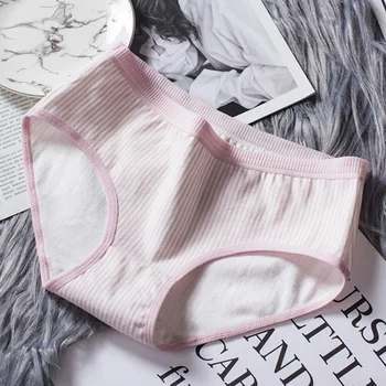 2019 Women Panies New Striped Girl Cute Japanese Mid-rise Waist Briefs Large Size Cotton Lingerie Underwear
2019 Women Panies New Striped Girl Cute Japanese Mid-rise Waist Briefs Large Size Cotton Lingerie Underwear