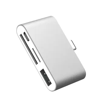 Small Size Multifunctional Type-C Smart Reader Aluminum Alloy Type-C Flash Drive TF Card Reader for Smartphones PC
Small Size Multifunctional Type-C Smart Reader Aluminum Alloy Type-C Flash Drive TF Card Reader for Smartphones PC