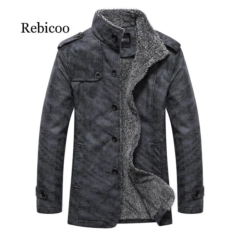 Winter Warm smart casual Jacket Men Solid Long Sleeve Faux PU Leather Coat Stand Collar Thick Slim Fit Men Jacket Trench Coats
Winter Warm smart casual Jacket Men Solid Long Sleeve Faux PU Leather Coat Stand Collar Thick Slim Fit Men Jacket Trench Coats