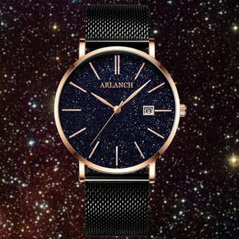 Mens Fashion Starry sky Watches Mesh Steel Strap Watch Business Minimalist Waterproof Casual Quartz Watch Men Relogio Masculino 
Mens Fashion Starry sky Watches Mesh Steel Strap Watch Business Minimalist Waterproof Casual Quartz Watch Men Relogio Masculino