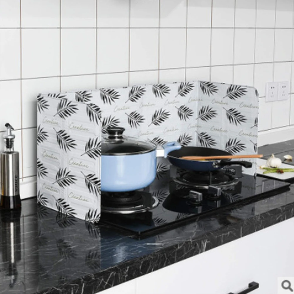 Aluminum Foil Oil Block Oil Barrier Stove Cook Anti-Splashing Oil Baffle Heat Insulation Kitchen Utensils new
Aluminum Foil Oil Block Oil Barrier Stove Cook Anti-Splashing Oil Baffle Heat Insulation Kitchen Utensils new