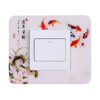 Chinese socket decorative switch wall stickers switch cover acrylic dust wall switch decoration Traditional Chinese Classic 
Chinese socket decorative switch wall stickers switch cover acrylic dust wall switch decoration Traditional Chinese Classic