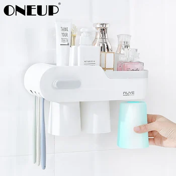 ONEUP Multifunction Toothbrush Holder Magnetic Attraction Toothbrush Holder Punch-free Bathroom Organizer Bathroom Accessories 
ONEUP Multifunction Toothbrush Holder Magnetic Attraction Toothbrush Holder Punch-free Bathroom Organizer Bathroom Accessories