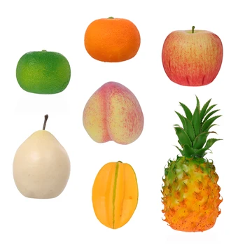 7pcs Fruit Decor Creative Funny Interesting Photo Props Fruit Adornment Simulation Fruit Decoration for Inside Indoor Home
7pcs Fruit Decor Creative Funny Interesting Photo Props Fruit Adornment Simulation Fruit Decoration for Inside Indoor Home