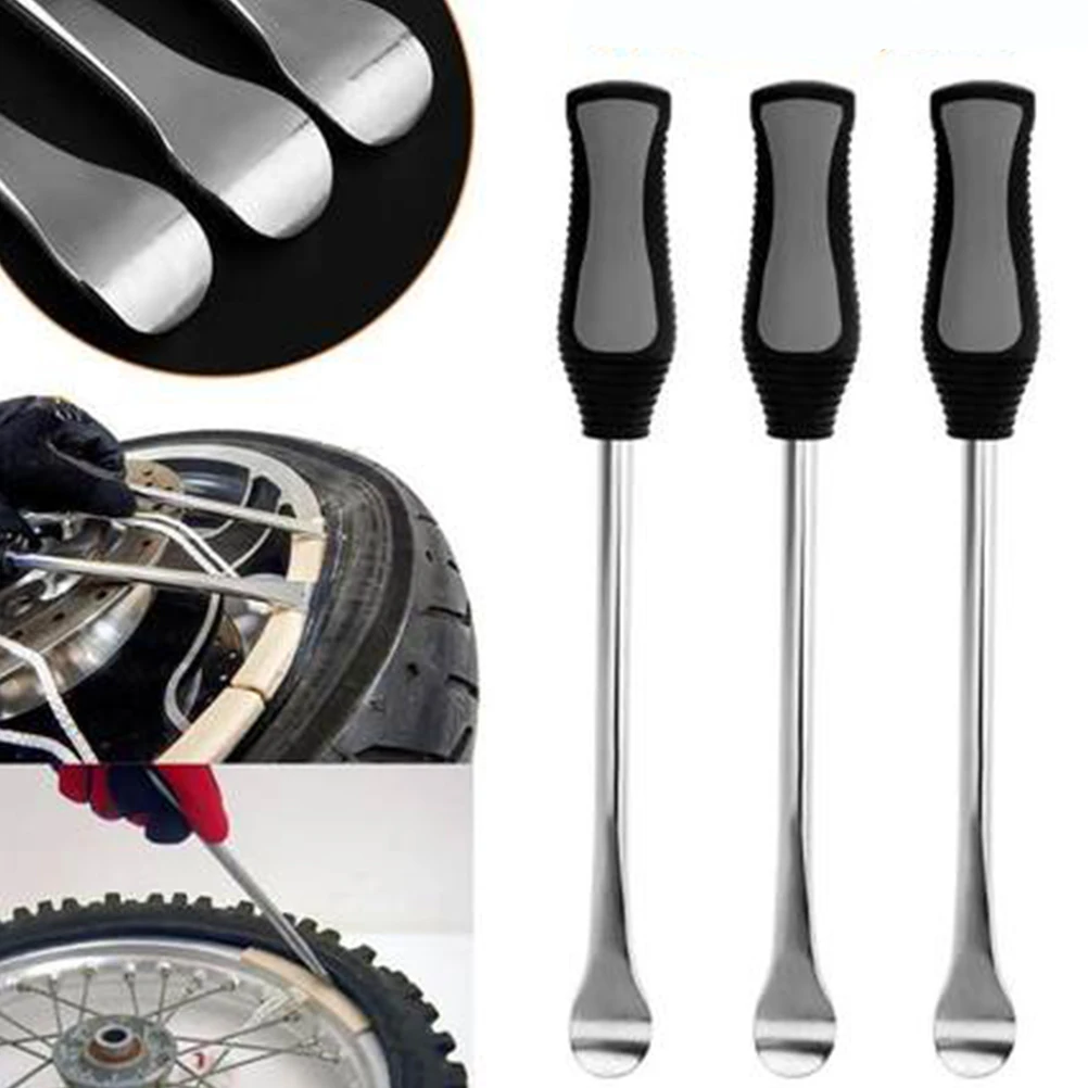 Bike Tire Changer Easy to Use Anti-rust Steel Opening Spoon Tools for Motorcycle 