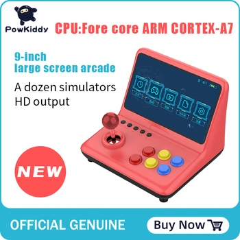 POWKIDDY A12 9 inch joystick arcade A7 architecture quad-core CPU simulator video game console new game children's gift
POWKIDDY A12 9 inch joystick arcade A7 architecture quad-core CPU simulator video game console new game children's gift