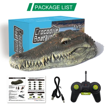 Farppt Flytec V005 V002 RC Boat 2.4G Remote Control Electric Racing Boat for Pools with Simulation Crocodile Head Spoof Toys
Farppt Flytec V005 V002 RC Boat 2.4G Remote Control Electric Racing Boat for Pools with Simulation Crocodile Head Spoof Toys
