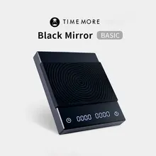 Timemore B22 New Version Black Mirror Basic Coffee Scale Kitchen Scales with Auto Timing for both Espresso and Pour Over Digital Timemore B22 New Version Black Mirror Basic Coffee Scale Kitchen Scales with Auto Timing for both Espresso and Pour Over Digital
