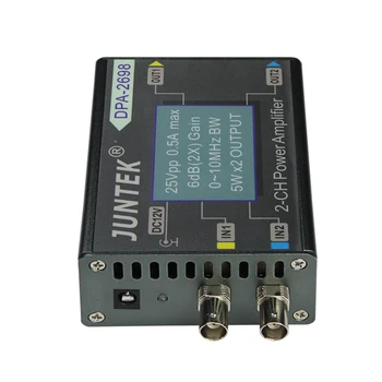 Dpa-2698 High Power Dual Channel DDS Function Signal Generator Power Amplifier DC Power Amplifier 10MHz
Dpa-2698 High Power Dual Channel DDS Function Signal Generator Power Amplifier DC Power Amplifier 10MHz