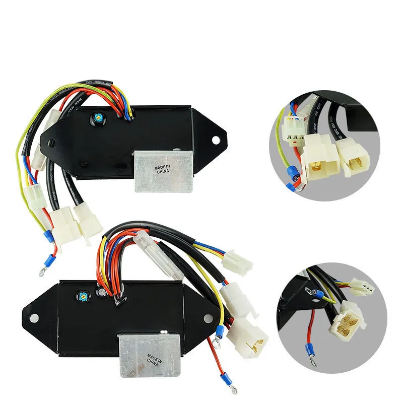 Suitable for 5KW Gasoline Generator J106 J108AVR Voltage Regulator Pressure Regulator
Suitable for 5KW Gasoline Generator J106 J108AVR Voltage Regulator Pressure Regulator