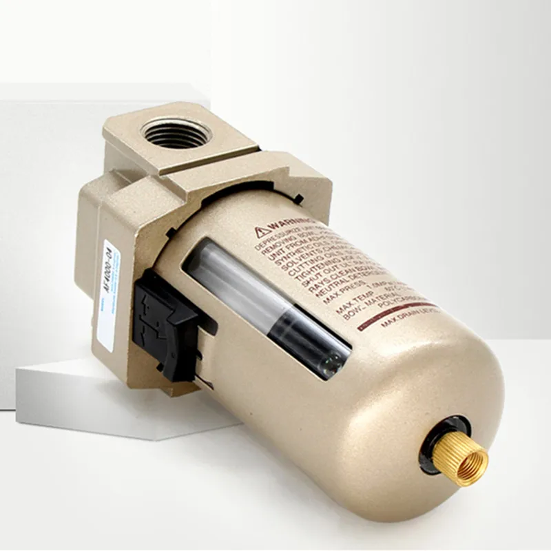 AF4000-04 G1/2 AF4000-06 G3/4 Compressed Air Filter Processor Pump Oil Water Separator Copper Air Source Treatment Units FRL
AF4000-04 G1/2 AF4000-06 G3/4 Compressed Air Filter Processor Pump Oil Water Separator Copper Air Source Treatment Units FRL