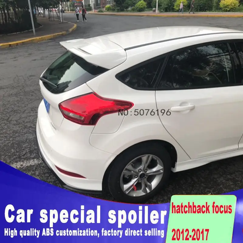 ABS Plastic Material Unpainted Color Rear Trunk Wing Lip Rear Roof Spoiler Car Styling For Ford Focus 2015 2016 2017
ABS Plastic Material Unpainted Color Rear Trunk Wing Lip Rear Roof Spoiler Car Styling For Ford Focus 2015 2016 2017