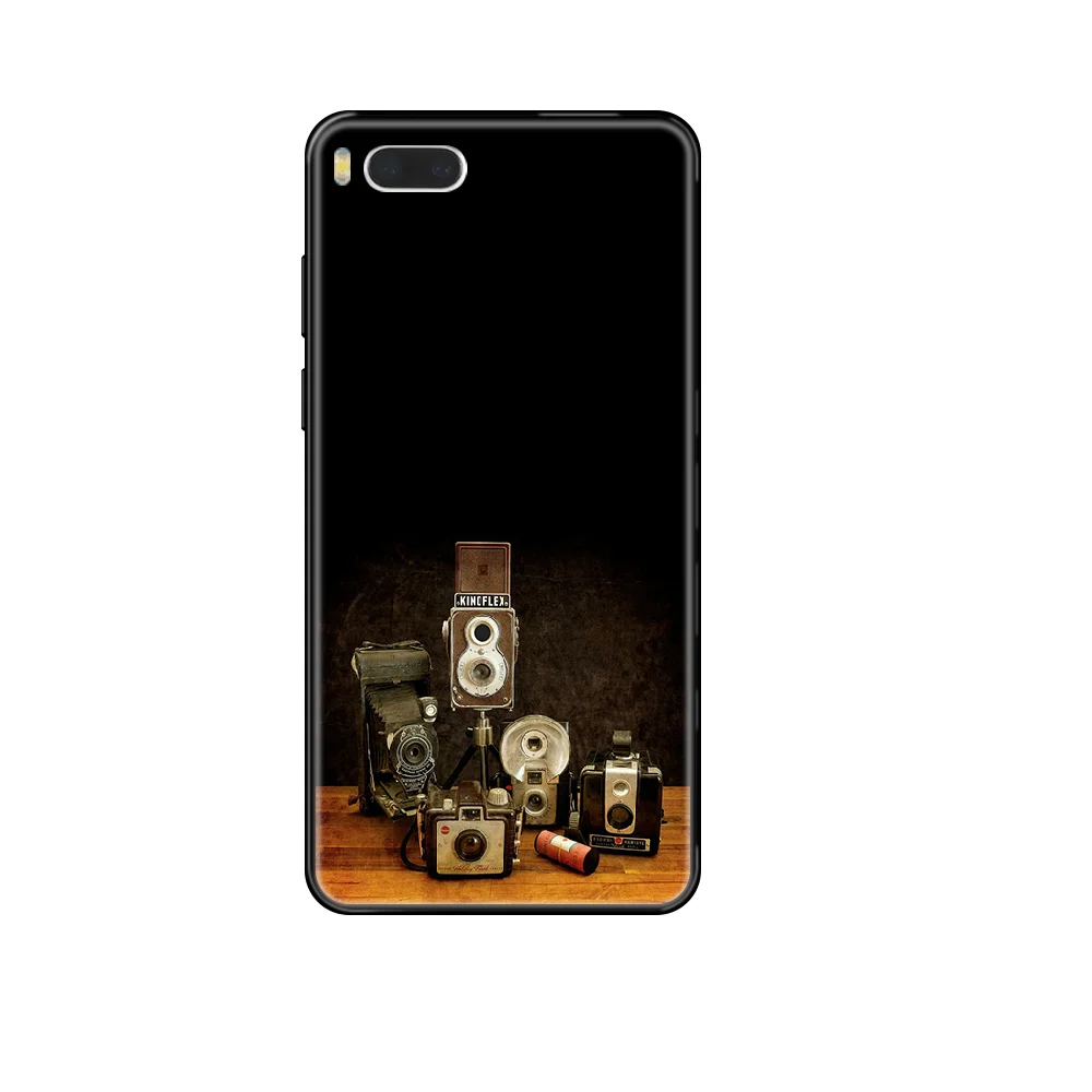 luxury Camera kodak photo Phone case For Xiaomi Redmi Mi 3 5 6 8 9 A1 2 Max3 Mix2 X SE Lite Pro black fashion cover art