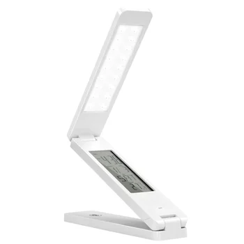 18 LED Bedside Reading USB Charging Smooth Adhesive Time Date Digital Display Daylight Non-strobe Folding Table Lamp Temperature
18 LED Bedside Reading USB Charging Smooth Adhesive Time Date Digital Display Daylight Non-strobe Folding Table Lamp Temperature
