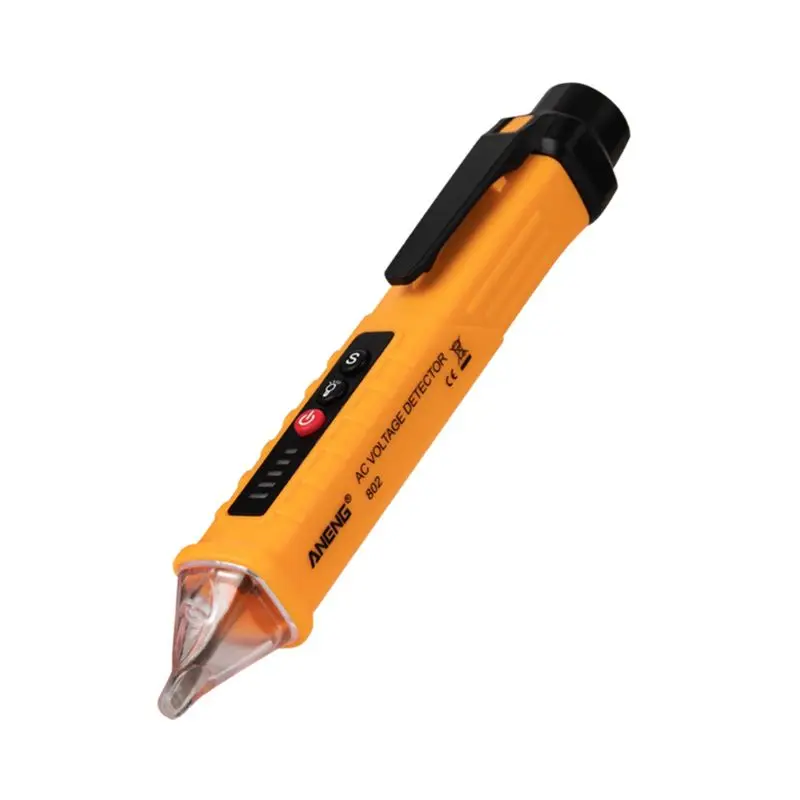 Multi-function AC Voltage Detector Induction Test Pencil Sound/Light Alarm AC / 12~1000V Non-Contact Voltage Detector
Multi-function AC Voltage Detector Induction Test Pencil Sound/Light Alarm AC / 12~1000V Non-Contact Voltage Detector