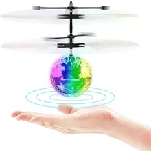 Flying Toy Ball Infrared Induction RC Flying Toy Built-in LED Light Disco Helicopter Shining Colorful Flying Drone Games Toys
Flying Toy Ball Infrared Induction RC Flying Toy Built-in LED Light Disco Helicopter Shining Colorful Flying Drone Games Toys