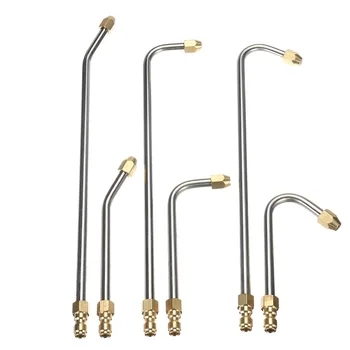 17cm / 35cm Length High Pressure Washer Gutter Cleaner Rod 1/4"Quick Connect For Lance Wand 30 Degree / 90 Degree / U-Shaped
17cm / 35cm Length High Pressure Washer Gutter Cleaner Rod 1/4"Quick Connect For Lance Wand 30 Degree / 90 Degree / U-Shaped