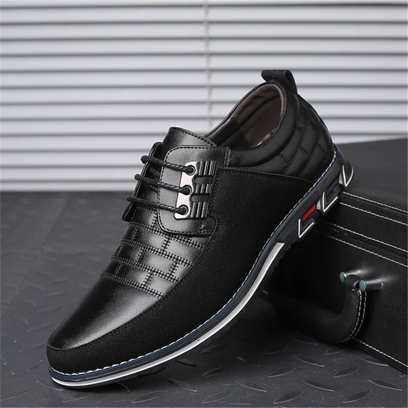 2020 New Summer Autumn Leather Men Shoes Fashion Casual Shoes Lace-Up Loafers Business Wedding Dress Shoes Casual Walking Shoes
2020 New Summer Autumn Leather Men Shoes Fashion Casual Shoes Lace-Up Loafers Business Wedding Dress Shoes Casual Walking Shoes