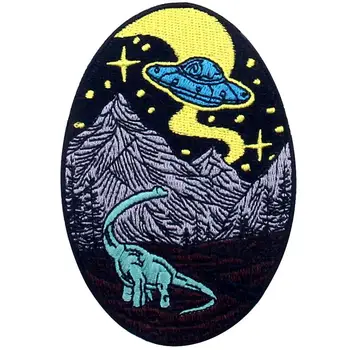 Embird patches Embroidered fabric patches for clothes Dinosaur And Alien ceo-friendly handmade 3D patch backpack patch
Embird patches Embroidered fabric patches for clothes Dinosaur And Alien ceo-friendly handmade 3D patch backpack patch