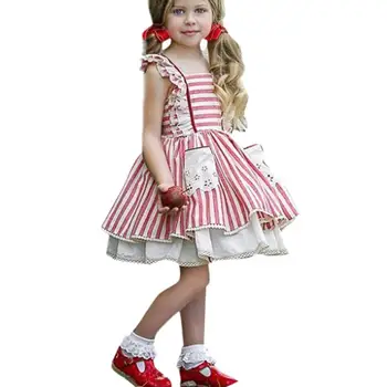 Toddler Kids Baby Girls Striped Lace Ruffled Princess Cake Pompous Party Dress Fashion Children Summer Sleeveless Dress
Toddler Kids Baby Girls Striped Lace Ruffled Princess Cake Pompous Party Dress Fashion Children Summer Sleeveless Dress