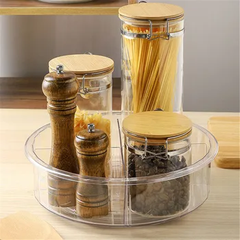 360°Rotating Kitchen Storage Rack Spice Bottle Tray Desktop Storage Box Holder Round Turntable Racks Cosmetic Rotating Shelf
360°Rotating Kitchen Storage Rack Spice Bottle Tray Desktop Storage Box Holder Round Turntable Racks Cosmetic Rotating Shelf