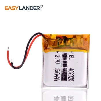 3.7V 160mAh lithium Li Polymer battery 402020 MP3 Small speaker Bluetooth small toys Smart Watch Barcelet phone
3.7V 160mAh lithium Li Polymer battery 402020 MP3 Small speaker Bluetooth small toys Smart Watch Barcelet phone