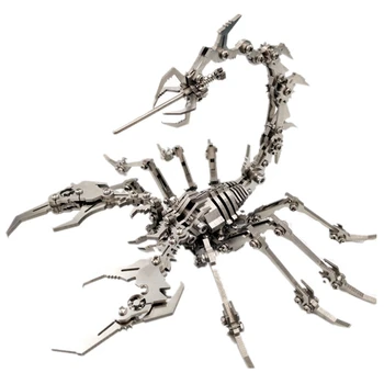 Robot Insect Tweezers 3D Steel Metal Finished Model Joint Mobility Miniature Model Kit Educational Toy Boy Stitching Hobby Archi
Robot Insect Tweezers 3D Steel Metal Finished Model Joint Mobility Miniature Model Kit Educational Toy Boy Stitching Hobby Archi