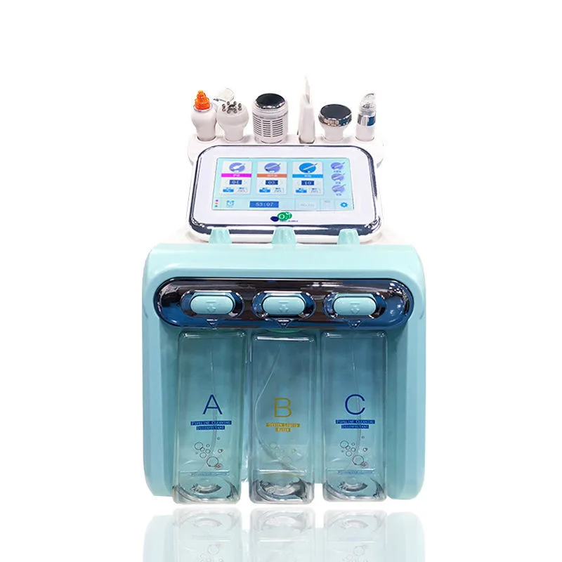 

New 6 in 1 Portable Hydro Dermabrasion Skin Care Beauty Machine Water Oxygen Jet Hydro Diamond Peeling Microdermabrasion