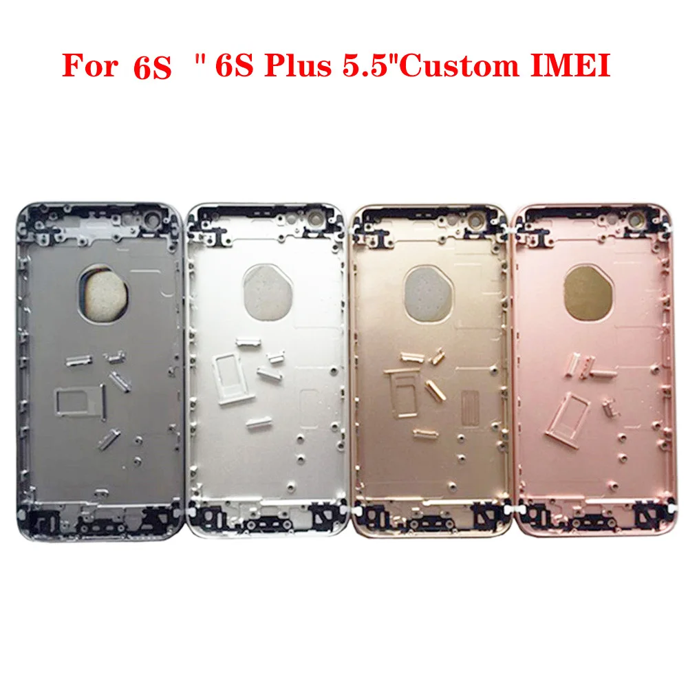 New AAA Back Housing Battery Cover With Side Buttons and SIM Tray For iPhone 6S 4.7" 6S Plus 5.5''Custom IMEI Free deliv
New AAA Back Housing Battery Cover With Side Buttons and SIM Tray For iPhone 6S 4.7" 6S Plus 5.5''Custom IMEI Free deliv