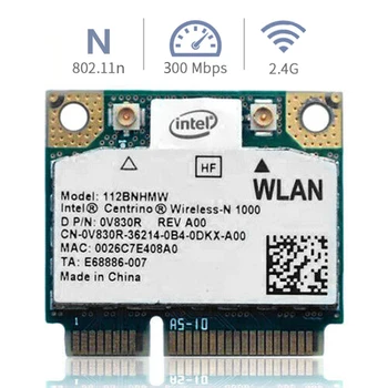300mbps 2.4ghz Mini Pci-e Wireless For Intel N1000 802.11b/g/n Wifi Card Compatible With For Xp/win7/win8 System
300mbps 2.4ghz Mini Pci-e Wireless For Intel N1000 802.11b/g/n Wifi Card Compatible With For Xp/win7/win8 System