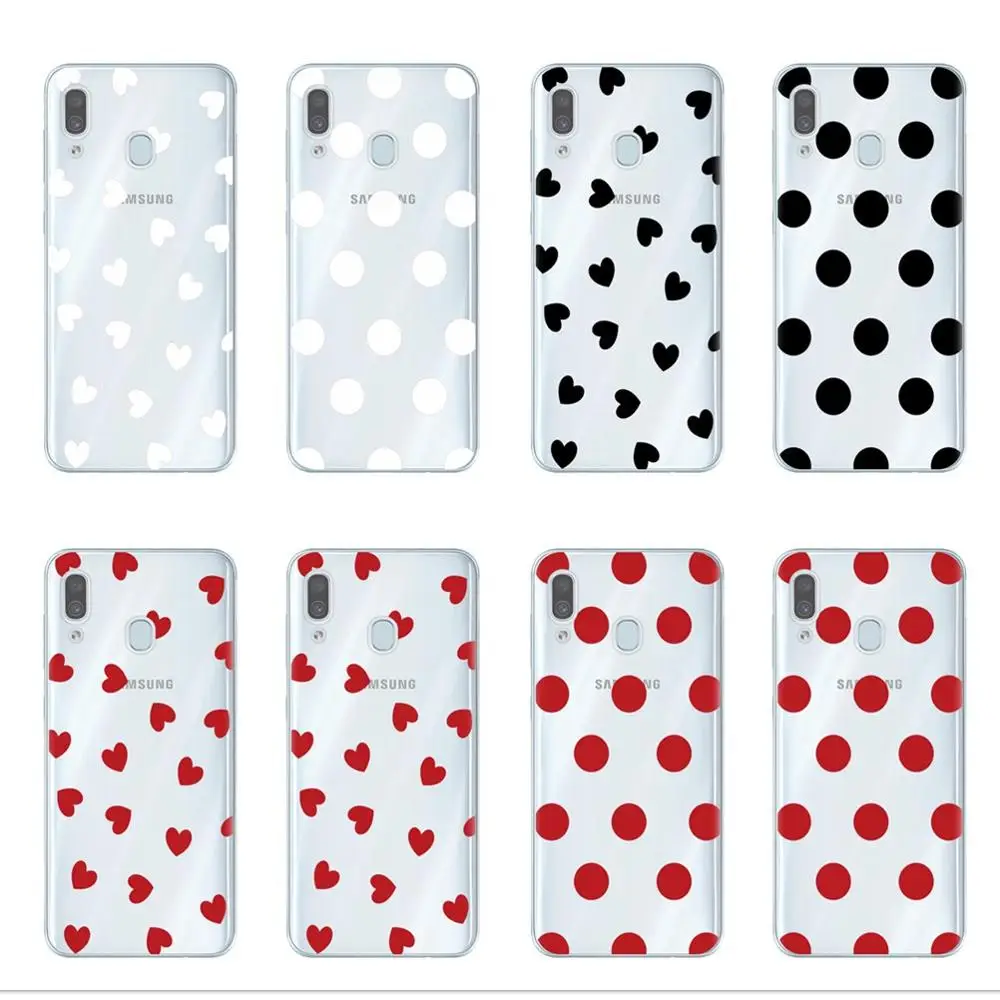 Phone Case For Samsung A10 A20 A30 A40 A50 A70 A7 A9 A6 A8 Plus 2018 Cute Cartoon Love Heart Wave Point Clear Soft TPU Cover
Phone Case For Samsung A10 A20 A30 A40 A50 A70 A7 A9 A6 A8 Plus 2018 Cute Cartoon Love Heart Wave Point Clear Soft TPU Cover