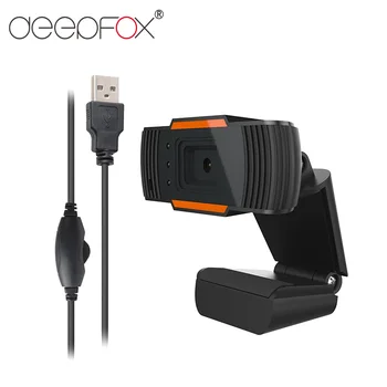 DeepFox USB WebCam 0.3MP Web Camera 360 Degree Rotatable with MIC Clip-on Webcam for Skype Computer Notebook Laptop PC
DeepFox USB WebCam 0.3MP Web Camera 360 Degree Rotatable with MIC Clip-on Webcam for Skype Computer Notebook Laptop PC